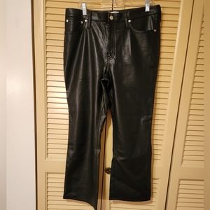 J Crew Pleather Pants